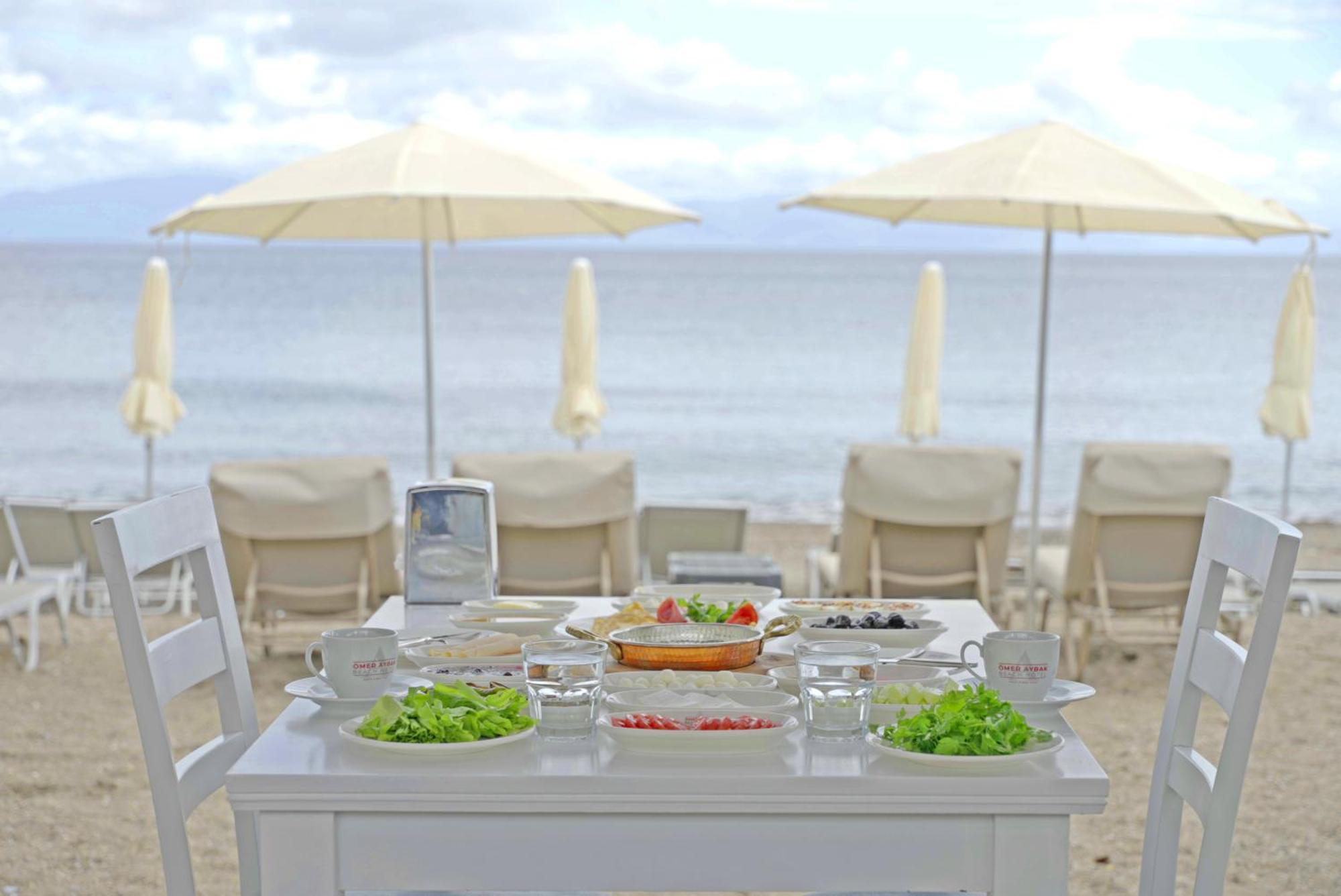 Oemer Aybak Beach Hotel Bodrum Luaran gambar