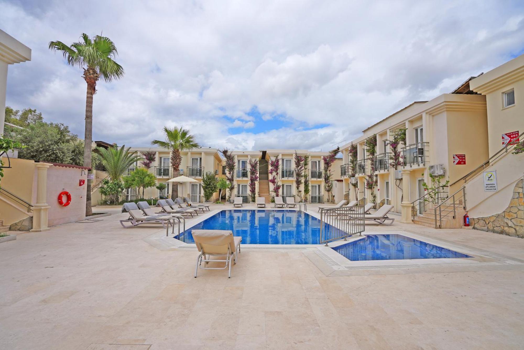 Oemer Aybak Beach Hotel Bodrum Luaran gambar
